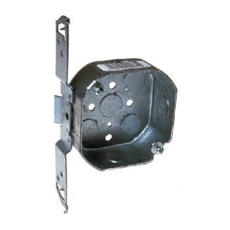 Raco Electrical Box, 15.5 cu in, Octagon Box Box Type, Steel 161